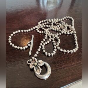 ann king sterling silver chain necklace 24 inches